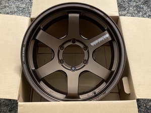 即納/在庫有り RAYS VOLK RACING TE37SB 18インチ8.5J+22 6H139.7 BR ブロンズ 200系ハイエース プラド 新品ホイール4本