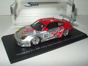 Spark Porsche 911 GT3 RSR #80 2005 LeMans 3rd GT2 Class / スパーク 2005ルマン GT2クラス3位 ポルシェ 911 GT3 RSR ( 1:43 )