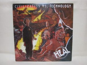 US ORIGINAL LP/ピクチャースリーブ付き/H.E.A.L. - CIVILIZATION VS. TECHNOLOGY/BIG DADDY KANE, FREDDIE FOX, LL COOL J, KRS-ONE