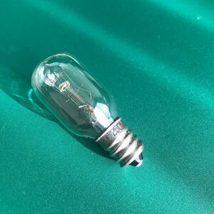 電球 ナツメ球　豆球　パイロットランプ　220-250V/5W 口金E12 1個　長期保管未使用品　複数同梱可