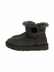 UGG australia◆ミニベイリーボタンII/ムートンブーツ/ブーツ/23cm/GRY/1016422