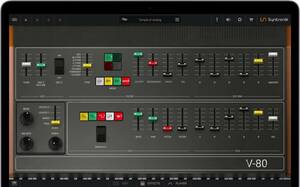 多くの著名アーティストが使用したヤマハビンテージシンセを音源化 IK Multimedia Syntronik V-80 　未使用正規品　DTM ボカロ
