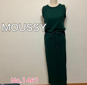 送料無料 匿名配送 MOUSSY ロングワンピース マウジー