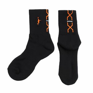 1610494-InThePaint/バスケットソックス PANEL SOCKS 定番ソックス ブラックソックス/2