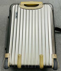 【TK0608.11-1IT】1円スタート RIMOWA リモワ 二輪キャリーケース 1422/657 120サイズ 長期保管品 ブランド スーツケース 仕事 旅行 