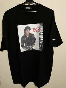 アトモスxマイケルジャクソン　ATMOS Michael Jackson 半袖Tシャツ　L BAD