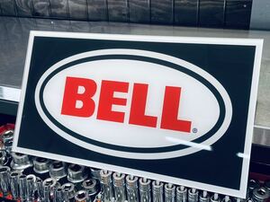 BELL ベル 特大 看板 BUCO シンプソン オーシャンビートル SHOEI アライ ハーレー 当時物 ヘルメット Z ガレージ ヴィンテージ 世田谷