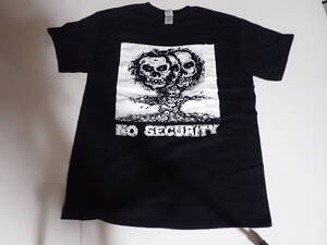 NO SECURITY Tシャツ GISM VALVONTAKOMISSIO DISCLOSE ENT DOOM GLOOM MOB47 MEANWHILE CRUST PUNK HARDCORE クラスト パンク ハードコア