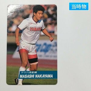 sD822o [当時物] カルビー Jリーグチップス 1991～1992 サッカーカード No.27 中山雅史 初版 | スポーツカード