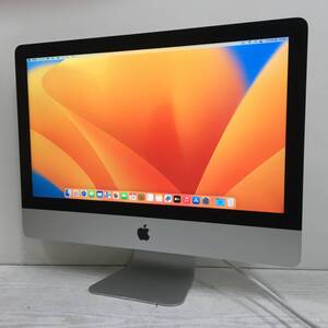 ☆【美品 21.5インチ】Apple iMac (21.5-inch, 2017) A1418『Core i5(7360U)2.3GHz/RAM:8GB/HDD:1TB』Ventura 動作品