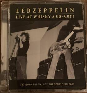 LED ZEPPELIN - LIVE AT WHISKY A GO-GO! (CD+DVD-AUDIO) EMPRESS VALLEY