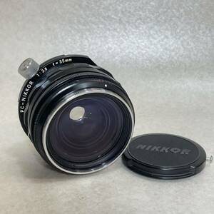 2-243）Nikon ニコン Nippon Kogaku レンズ PC-NIKKOR 1:3.5 f=35mm