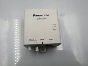 ◆12126) Panasonic WJ-PC200 同軸 LAN コンバーター カメラ側 