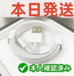 期間限定割引1本1m iPhone 充電器 ライトニングケーブル 純正品988