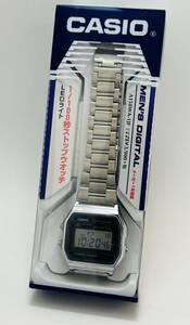 未使用品　動作　CASIO カシオ A158WA ALARM CHRONO メンズ クォーツ チープカシオ 腕時計