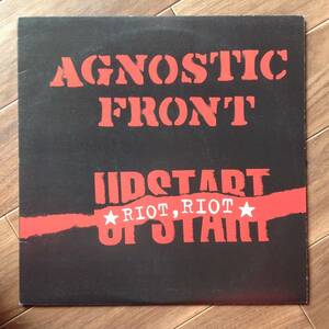 Agnostic Front - Riot, Riot, Upstart