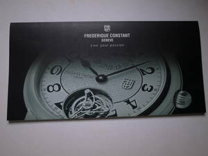 FREDERIQUE CONSTANT　紳士用　カタログ