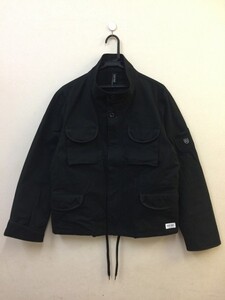 [104]FACTOTUMファクトタム/MILITARY CANVAS M-65ミリタリージャケット/BLACKブラック/サイズ46【国内正規品/新品未使用/定価以下】