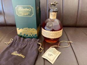 ブラントン シングルバレル Blanton 750ミリ　箱付き