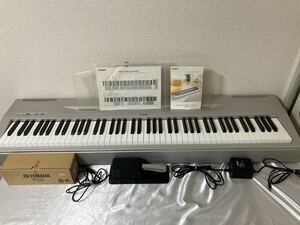 動作良好◎美品 YAMAHA ヤマハ P-60S 2004年製 電子ピアノ ペダル FC3 説明書 充電器 有り 音出し 直接引き取りもOK◎