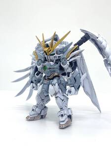 MGSD ウイングガンダムゼロ EW　スノーホワイト　全塗装完成品