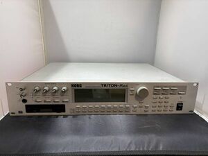 2411 KORG TRITON RACK コルグ トライトン ラック 音源モジュール シンセサイザー PCM TRITON-RACK 本体のみ