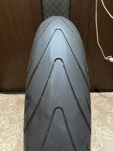 中古MCタイヤ MICHELIN 2CT pilot ROAD2 120/70ZR17 ミシュラン パイロット ロード2 120 70 17 3618 A2365