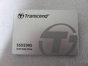 Transcend SSD 1TB　 2.5インチSATA　 中古SSD　　Crystal Disk info 正常判定 　 　使用 3181h　