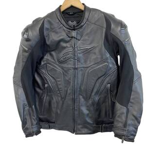 【美品】 ALPINESTARS アルパインスターズ PHANTOM LEATHER JACKET USA44/EU54サイズ 黒系 ブラック系 13897-120