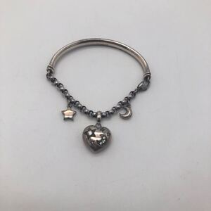 starjewelry スタージュエリー シルバー ブレスレット スター ハート ムーン P3886