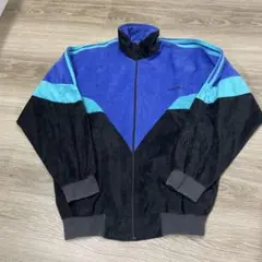 90s adidasベロアトラックジャケット