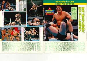 週刊プロレス　1984年10月23日号　長州　離脱後初の新日本プロレス0