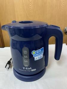 T-fal　ティファール　KO4204JP　0.8L　電気ケトル　RassureAG+Lock　ラシュレエージー・プラスロック　インディゴブルー②