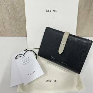 箱付き★【CELINE】セリーヌ★二つ折り財布 ストラップ ミディアム マルチファンクション medium multifunction 104813AI5.38BJ 04