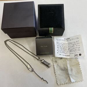 PAUL SMITH ポールスミス　ネックレス　シルバー　925 SV silver　中古