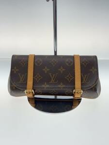 LOUIS VUITTON◆ポシェット・マレル_モノグラム・キャンバス_BRW/PVC/BRW