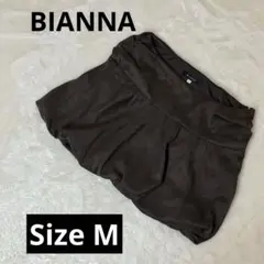 BIANNA ビアンナ ミニスカート ブラウン