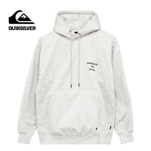 ★Quiksilver クイックシルバー〓長袖撥水パーカー〓L 新品 グレー(QPO234071) 12100円相当