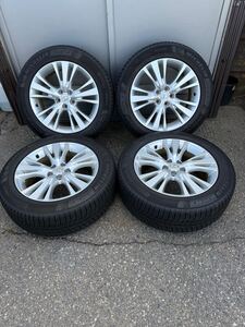 235/55R19 ミシュラン X-ICE3+ レクサス RX450h 19インチ純正ホイール 4本セット スタッドレス