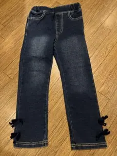 新品　スラップスリップデニムパンツ