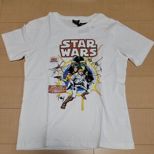 未着用 ディズニー Disney スターウォーズ STAR WARS グラフィック Tシャツ Mサイズ メンズ 半袖 GU