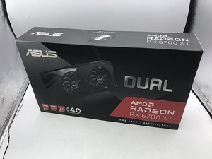 【未使用】 エイスース ASUS グラフィックボード DUAL-RX6700XT-12G