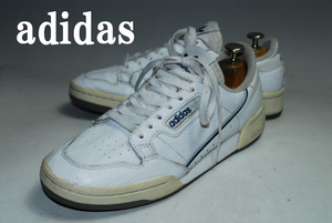 ATX675/最終価格！他のサイトでも出品！早い者勝ち！アディダス/adidas/コンチネンタル/白/ホワイト/良品/26.5㎝/US8.5/ロー/スニーカー