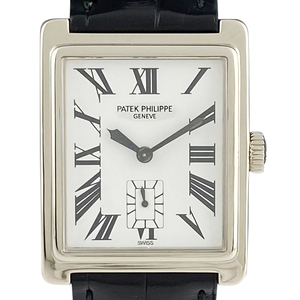 パテックフィリップ PATEK PHILIPPE ゴンドーロ 5010 腕時計 WG 手巻き ホワイト メンズ 【中古】