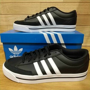 27cm 新品正規品 アディダス メンズ レトロ バルク トレーナー RETRO VULC TRAINER M adidas H02210スケートボード 黒 ブラック