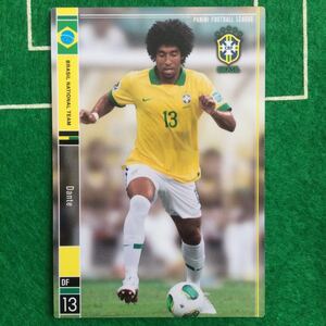 352)Panini Football League ブラジル代表 13 Dante ダンテ セレソン パニーニ フットボール リーグ