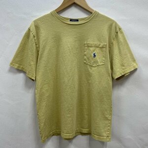 ラルフローレン POLO RALPH LAUREN 半袖 ポケット Tシャツ ワンポイント ポニー 刺繍ロゴ L 14-16 Tシャツ Tシャツ L