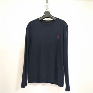 LOUIS VUITTON ルイヴィトン メンズ ネイビー SIZE S RM142Q H6Y41WJC8 カットソー 長袖シャツ◆3118/静岡清水店