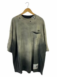 MIHARA YASUHIRO◆24SS/Super Big Sun-Faded T-shirt/Tシャツ/36/サンフェード/B12TS621