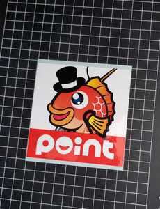 point　ポイント　ステッカー　シール 真鯛 まだい